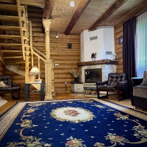 Затишний дерев'яний будиночок у тиші лісу на 4+2 осіб