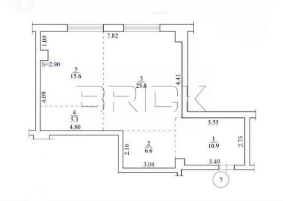 65КВ ЖК Бульвар Фонтанів продається 2-к квартира вул Саперне Поле5А