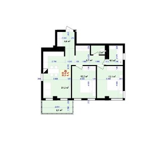 Продаю 2к квартиру буля парку в новобудові, сирець