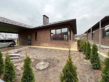 ‼️131 кв. м. ГОТОВИЙ Одноповерховий будинок з автонавісом ‼️ 5 соток