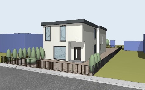 Продаж На Етапі Будівництва Передньої Частини Котеджу На 2 Сімʼї