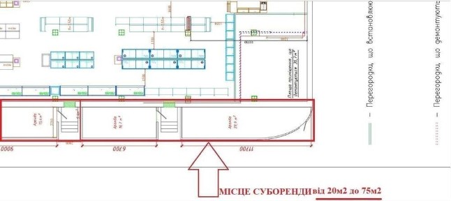 Оренда фасадного Приміщення м. Українка
