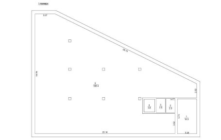 Здається в оренду фасадне примішення в центрі міста 387,3м2