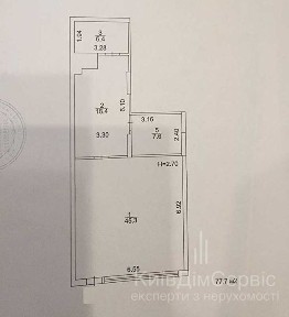 Здається комерційне приміщення на вул. Миколи Кибальчича 1В, площа 77.7 кв. м • ID 33386651