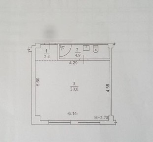 Продаж 1-кімнатна Фастівська