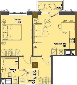 Елітна 1-кімнатна квартира біля моря - Французький бульвар, Одеса