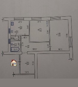 Продам 2к квартиру в самому центрі Кременчука