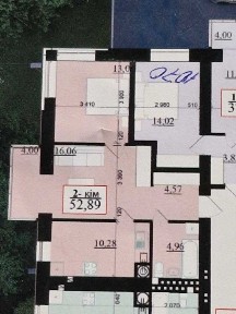 Продаж 2-х кімнатної квартири у ЖК 