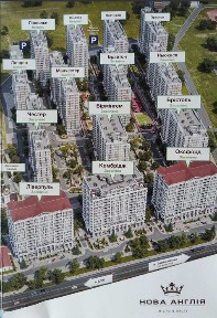 1к квартира студія ЖК Нова Англія м. Васильківська