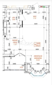 Продаж 1-к квартири в ЖК Одеський бульвар.