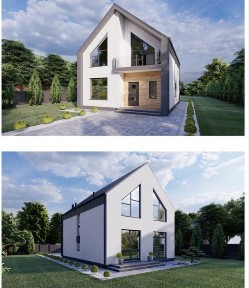 Будинок в Черкасах, новобудова