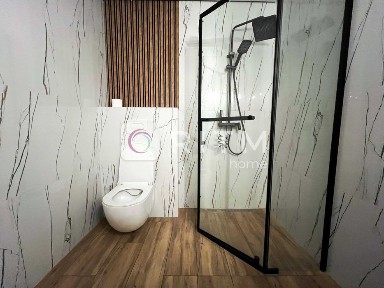 Здається двоповерховий будинок з сучасним дизайнерським ремонтом.