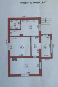 Пропонуємо до продажу житловий будинок з великою ділянкою в с. Кагуїв