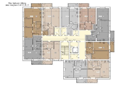 2К квартира 61,8 м² від 