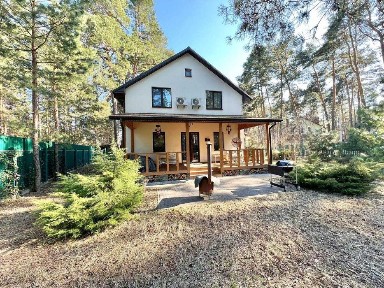 дом в лесу рядом с Десной, 114 кв. м в с. Высшая Дубечня