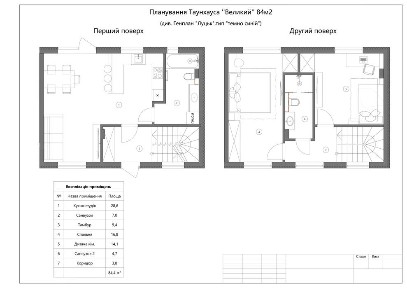 Таунхаус 84 м2 с. Струмівка