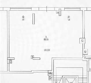Новий ЖК Бізнес классу Riverside. Фасадне торгове приміщення. 80,6 м²