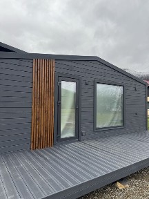 Модульний дерев'яний будинок 7×3 м у ПРЕМІУМ виконанні