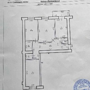 Центр. 740дол м2 за ГОТОВУ 3к квартиру в новобудові вул. Незалежності