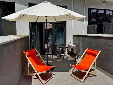 Аркадия, Каманина. Аренда Посуточно квартира с терассой