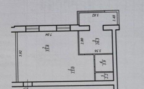 Новая Продам 2 ком. квартиру ЖК <a href='/newbuilding/4958/view/zk-dneprovskaa-brama'>Днепровская Брама</a>