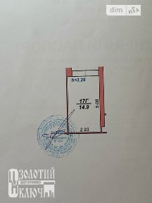 Зарічанська вулиця, район Виставка, Хмельницький, вул. Зарічанська 3/3А, площа 14.9 кв. м • ID 33240399