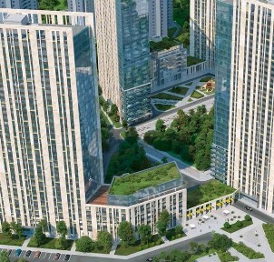 3к квартира ЖК Метрополіс 93.2м2