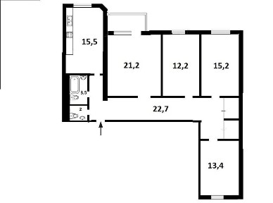 Продам 4 кімн Гетьмана Скоропадського 23 Паньківська Ботанічний сад