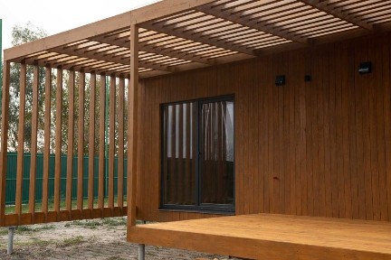 Великий, сучасний, теплий модульний будинок L1 (Liberty)