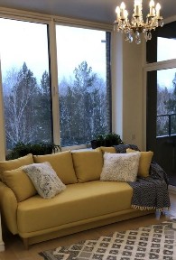 Посуточно. Аренда Буча 1-к кв. ЖК Парктаун