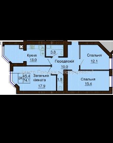 Найкраща ціна 3к в ЖК 