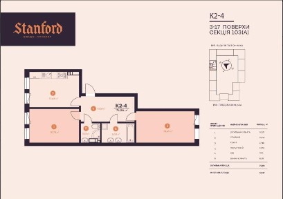продаж 2к квартир ЖК <a href='/newbuilding/6418/view/zk-stanford'>Stanford</a> (Стенфорд) Печерський Центр Перепоступка