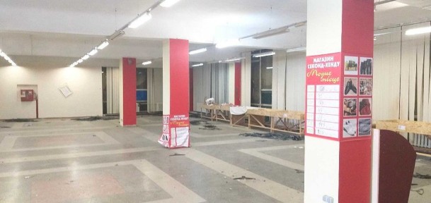 Здається приміщення 570м2 в суперлокації, самий центр Баришівки!