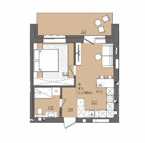 Квартира Зоря! Новобудова