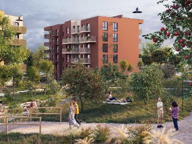 Квартира з патіо-ділянкою! Новий житловий масив