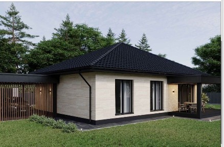 Продам будинок в с. Рожівка з видом на ліс