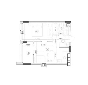 БЕЗ КОМІСІЇ Продаж 1-к квартири + кухня студія в ЖК Фруктова Алея
