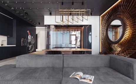 Аренда Стильной 3 ком кв ЖК Гагарин Плаза Вид на море Аркадия Код996