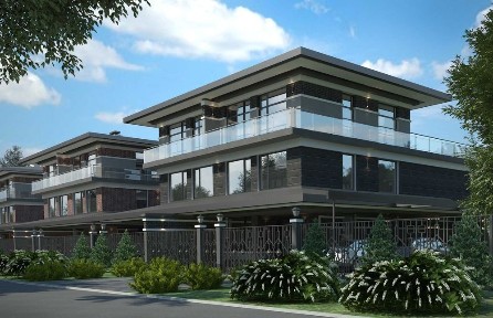 Продажа Дом Дуплекс 270м2 с подвалом газом террасой на крыше Лесники