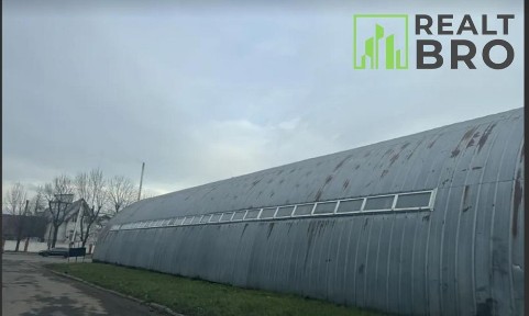 Оренда металевого ангару, 200 м2 Раково