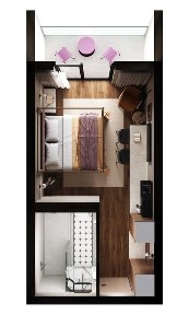 Продаж апартаментів у новому комплексі Erwin Hall, курорт Поляна