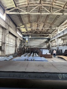 Цех, производство, мех. работы. Мостовой кран. Мощность до 500 кВт.