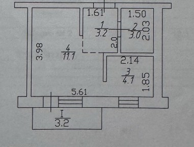 Продам 1ну квартиру, вул. Доценка, р-н 12 школа