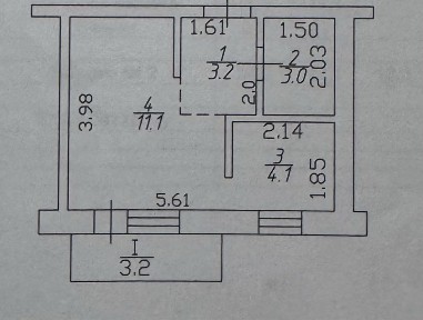 Продам 1ну квартиру, вул. Доценка, р-н 12 школа