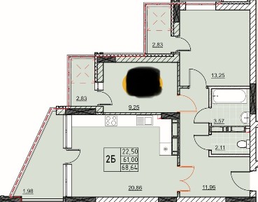 2к Преміум класу в ЖК River Port, ВИДОВА на Озеро!