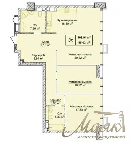 Продаж 3к квартири 109 м², Новопечерські Липки, Центр, Печерськ
