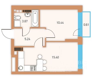 продам квартиру 35 м² в новому ЖК Twin House Воскресенка Деснянський
