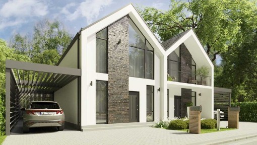 Продаж дуплексу Una площею 87 кв. м здача 2025 рік КМ 