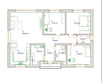 Приватний будинок поруч з озером