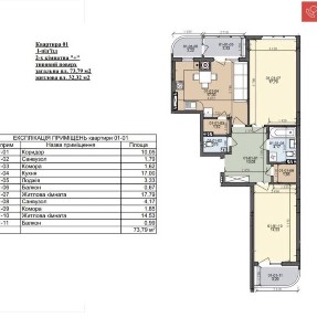 Продаж двокімнатної квартири вул. Трускавецька